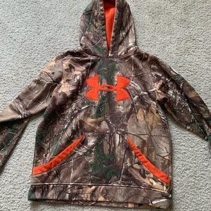 UNDER ARMOUR Youth Camo hoodie
